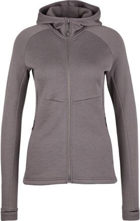 Stoic MerinoFleece240 StorforsSt. Zip Hoody Merinohoodie für Damen | grau