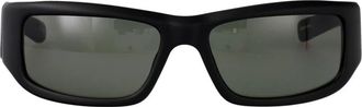 Jacquemus Aero Zonnebril voor Stijlvolle Zonbescherming - unisex - Zonnebrillen - Zwart - 58 MM - Accessoires