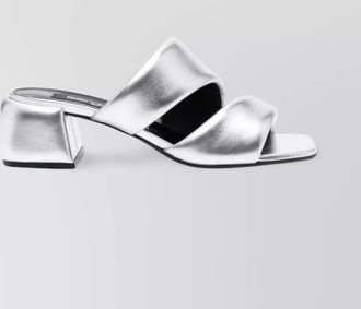Sergio Rossi low heel padded mules