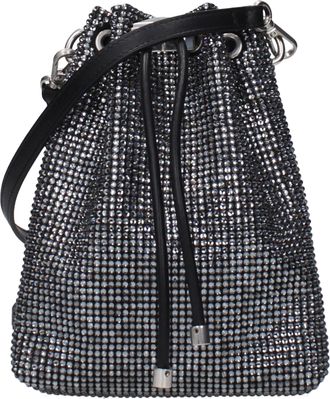 Jimmy Choo London Bon Bon Crossbodytassen Dames Satijn Zwart