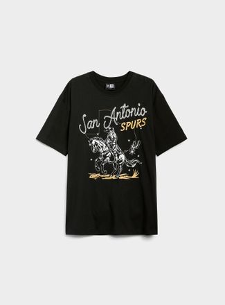New Era Mens San Antonio Spurs graphic T-shirt