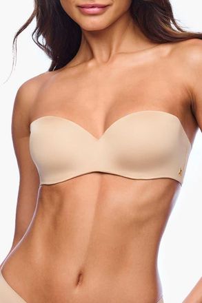 Cosabella Lisciante Strapless Bra in Sabbia at Nordstrom, Size 32Dd