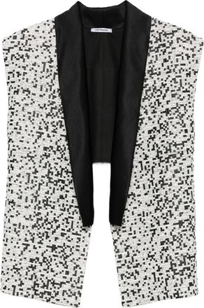 Parlor Mouwloos jack - Zwart