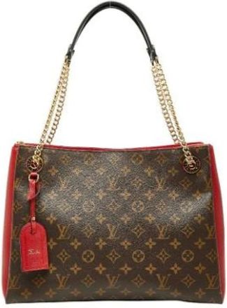 Louis Vuitton Pre-owned Handbags, female, Brown, Size: ONE SIZE Pre-owned Vintage Handbag