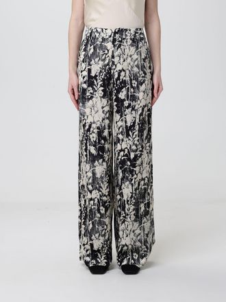 Pantaloni Torino Pantaloni palazzo PT Torino in viscosa con stampa floreale