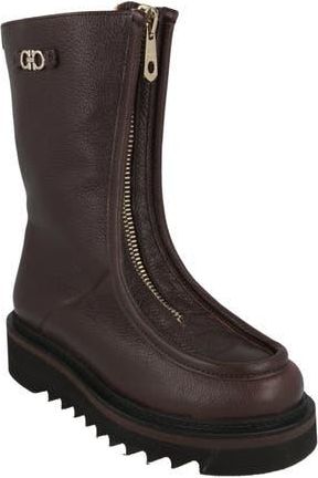 Ferragamo Eurialo Leather Boot in Brown at Nordstrom Rack, Size 6.5
