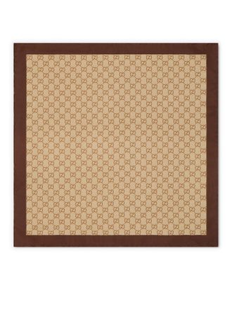 Gucci PRINTED SILK TWILL SCARF - Gucci - Woman