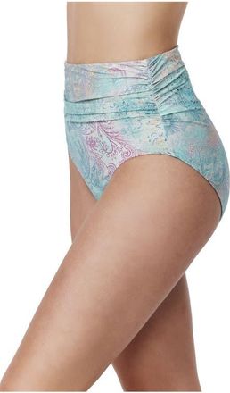 Gottex Souk High Waist Swim Bottom in Multi-Turquoise at Nordstrom, Size 12