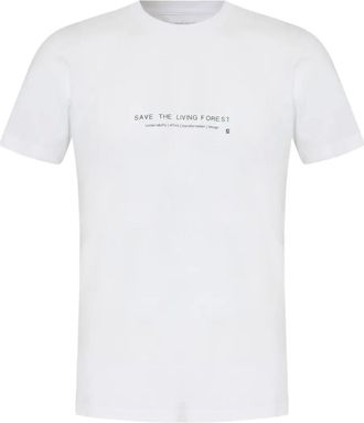 Osklen slogan graphic-print T-shirt - men - Cotton - P - White