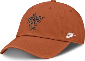 Nike Texas Legacy Club Nike Mens College Adjustable Hat in Orange | NC0181FTXV-2NM