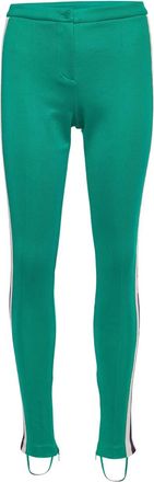 Gucci side-stripe leggings - Green