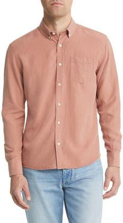 For&eacute;t Beam Ripstop Button-Down Shirt in Brick at Nordstrom Rack, Size Xx-Large