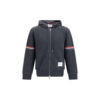 Thom Browne Gray Cotton Mens Sweatshirt