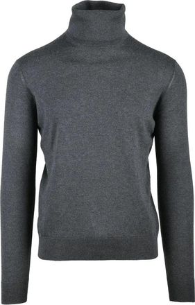Alpha Studio Turtleneck Sweater - Grey