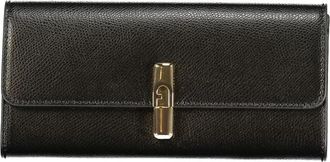 Furla Iride Continental Wallet XL - Dames - Portefeuilles - Zwart - ONE Size - Leer - Accessoires