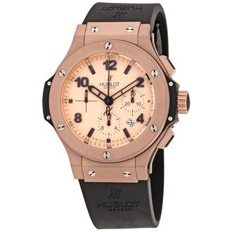 Hublot Pre-owned Hublot Big Bang Chronograph Matt Gold (SatinFinish) Dial Mens Watch 301.PI.500.RX