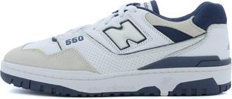 New Balance 550 2E Width White Vintage Indigo BB550STG