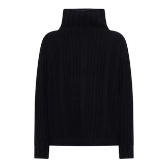 Max Mara Vitalba Oversized Mock Neck Jumper