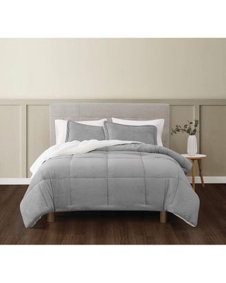 Truly Soft Basket Carved Fluffy Comforter Set