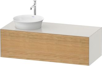 Duravit Duravit - Tulip Blanco, Mueble De Pared, Ancho 1300 X Fondo 550mm