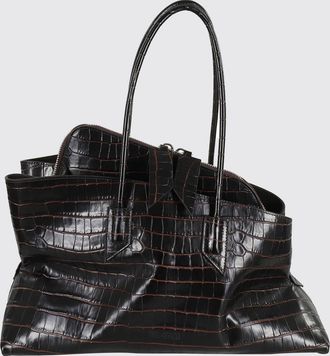 The Attico Borsa La Passeggiata Medium in pelle stampa cocco