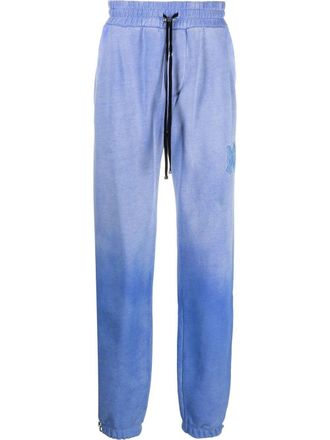 Amiri Pantaloni sportivi con effetto schiarito - Blu