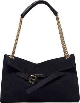 Orciani Venus Nabucco Borsa a Spalla Piccola - - Bags - Donna - Blu - ONE SIZE