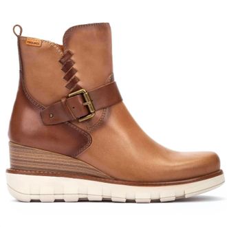 Pikolinos Womens Sanlucar Wedge Boots In Castor