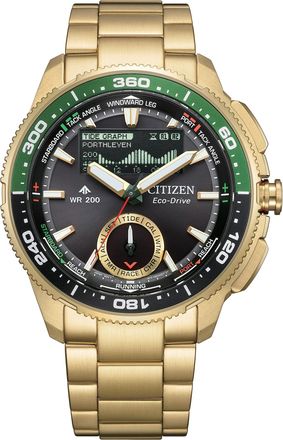 Citizen Promaster WaveTracker Perpetual Alarm Black Dial Mens Watch JV3002-51E