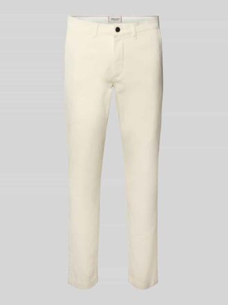 Jack & Jones Slim Fit Hose mit Eingrifftaschen Modell MARCO in Offwhite, Gr&ouml;&szlig;e 31/32