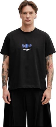 Ader Error Lolly T-Shirt Product. 50 - Heren - T-shirts - Zwart - L - Katoen - Tops