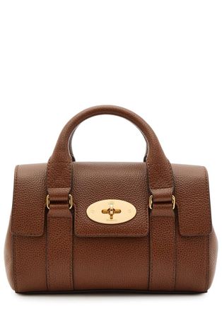 Mulberry Bayswater Heritage Mini Grained Leather Cross-body bag - Tan - One Size