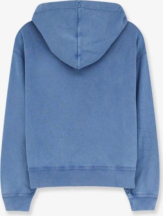 Isabel Marant Womens Sweatshirt Salmy Blue Recycled Cotton Sweatshirts Sweater