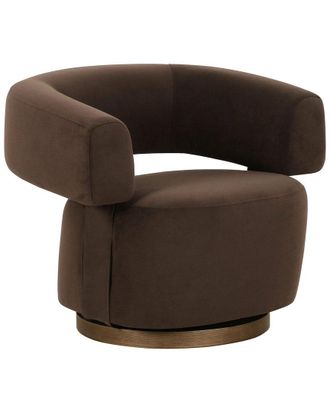 TOV Furniture Tov Furniture River Performance Velvet Swivel Accent Chair