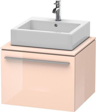 Duravit Duravit X-large Mueble De Pared Para Consola 6719, 1 Extra&iacute;ble, 600mm, Color (frente/cuerpo): Perla De Albaricoque Laca De Alto Brillo - Xl671901010