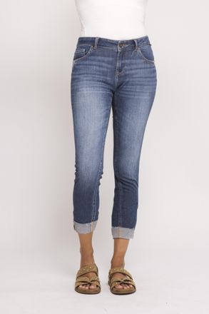 Zhrill Skinny-fit-Jeans ZHRILL ZHNOVA, Damen, Gr. 25, N-Gr, blau, Denim/Jeans, Obermaterial: 96% Baumwolle, 3% Polyester, 1% Elasthan, unifarben, skinny fit 