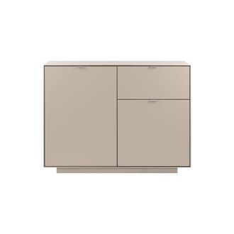 Calicosy C&oacute;moda de 2 puertas, 1 caj&oacute;n beige l120 cm