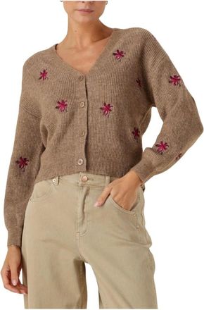 Y.A.S Y.a.s, Dames, Truien, Bruin, Maat: L Poliester