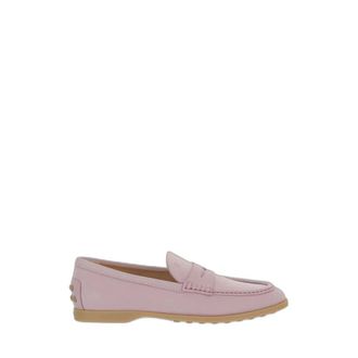 Tod's Mocassino in nabuk - - Shoes - Donna - Rosa - 39 EU
