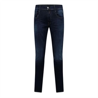 Replay Mens Anbass Slim Jeans (Blue) - Size 28 Regular