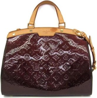 Louis Vuitton Pre-owned Blair MM - Dames - Vintage Handtas - Paars - ONE Size - Leer - Vintage