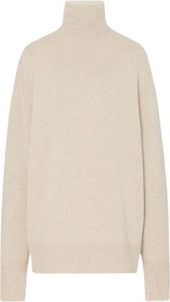 The Row Coltruien - Heren - Cashmere truien - Beige - L - Truien & Vesten