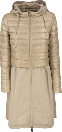 Herno Herno Taffeta Hem P Ed Coat