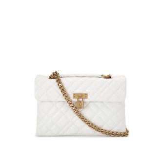 Kurt Geiger Womens Leather Brixton Bag - White - One Size