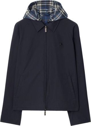 Burberry Navy Blue Hood Jacket