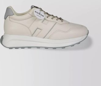 Hogan leather logo-embellished low-top sneakers