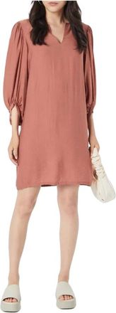 Minimum Structuria 9853 - - Dresses - Donna - Rosso - L
