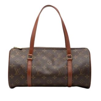 Louis Vuitton Pre-owned Papillon 30 - Dames - Pre-owned - Bruin - Maat: ONE Size Leer