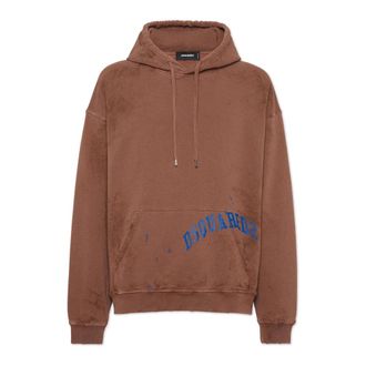 Dsquared2 Heren, Sweatshirts & Hoodies, Bruin, Maat: L