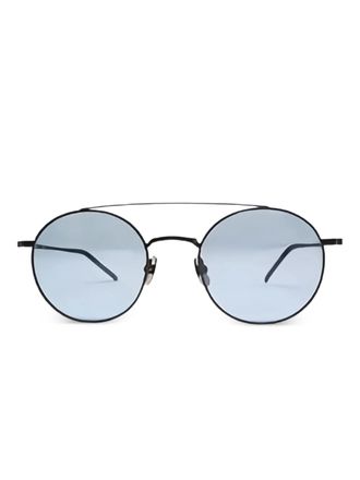 Yellows Plus Herman bril met rond montuur - Zwart